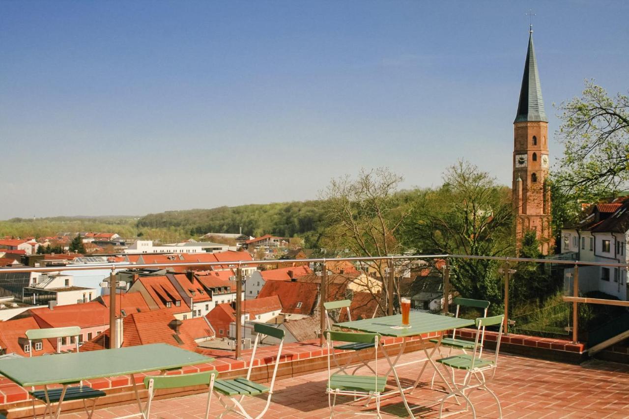 Wirgarten Antik Hotel Dingolfing Eksteriør billede